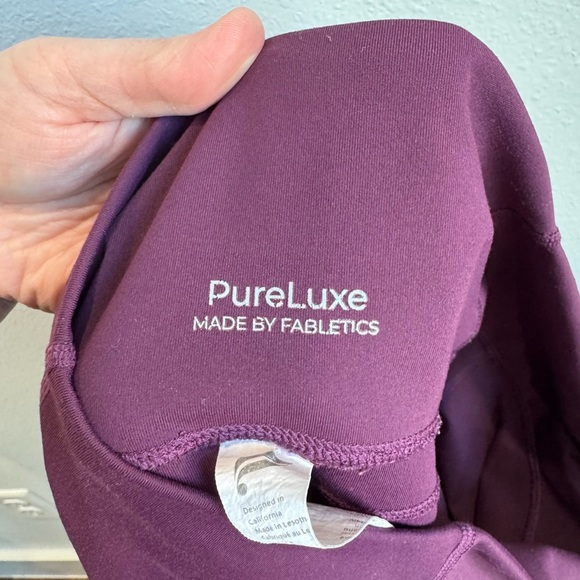 Fabletics PureLuxe Plum Leggings - Picture 7 of 8